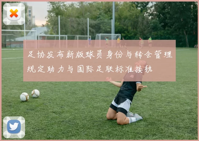 足协发布新版球员身份与转会管理规定助力与国际足联标准接轨